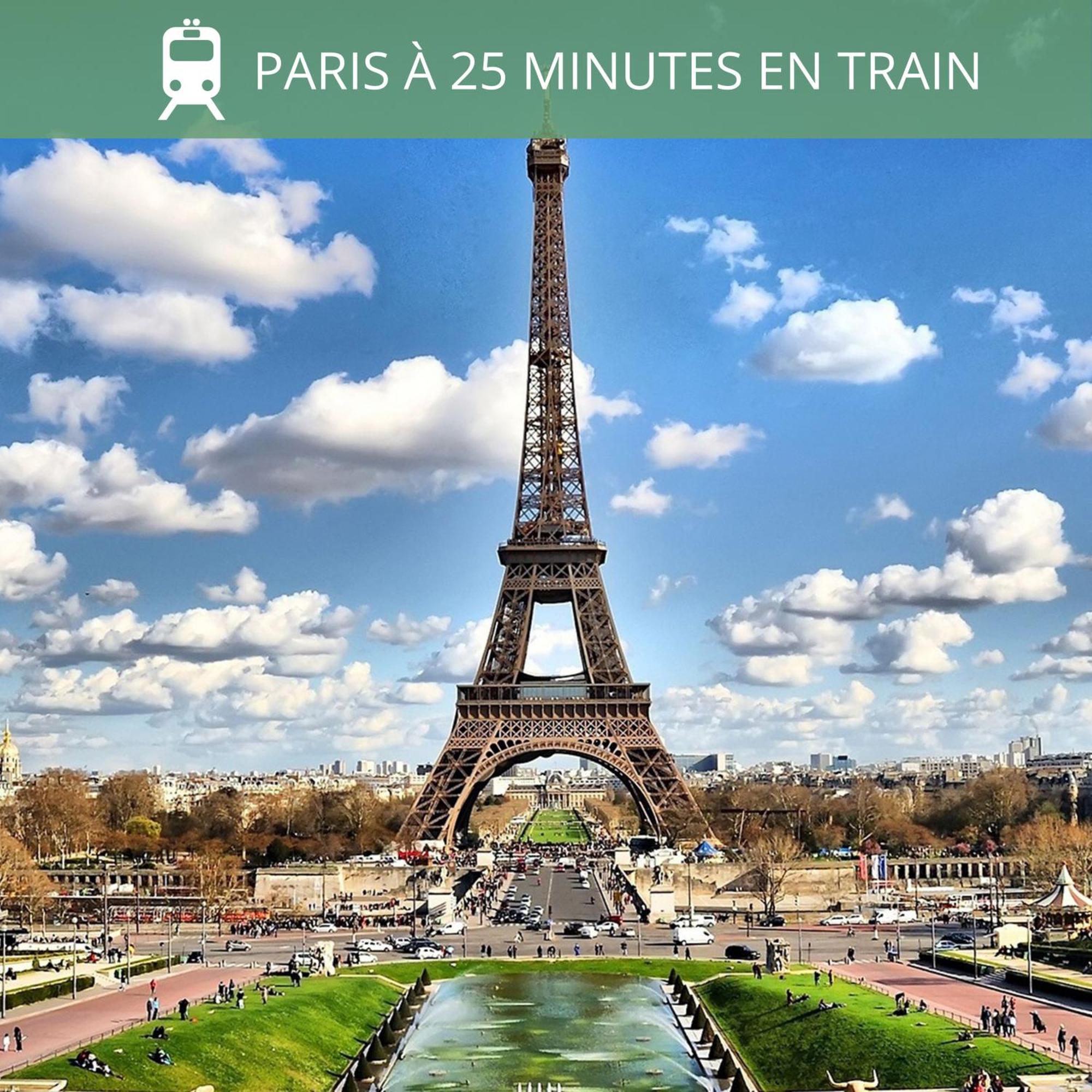 Coeur De Ville Avec Parking+Gare A Proximite De Disney Et Paris Lagny المظهر الخارجي الصورة